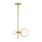 Designers Fountain Teatro 60 Watt 1 Light Brushed Gold Pendant with Etched Opal Glass Shade D296C-11P-BG - alternate 1
